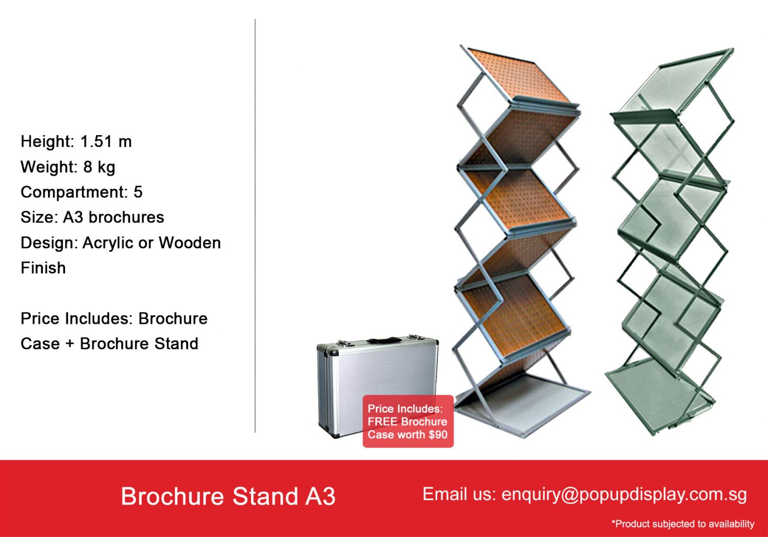 Brochure Stand A3