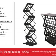 Budget Brochure Stand