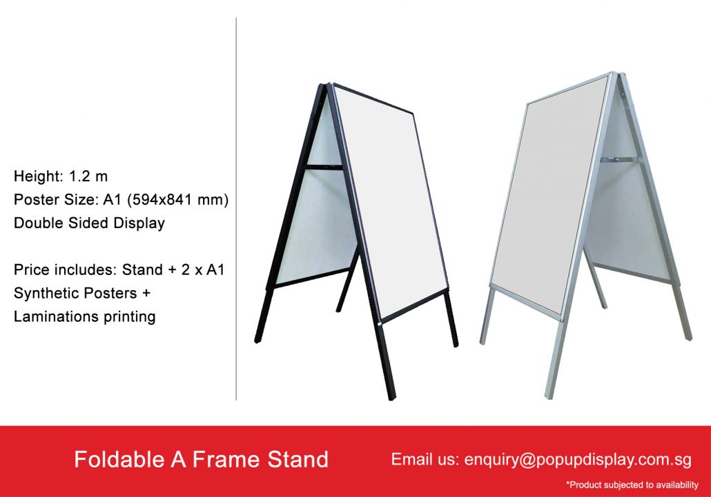A Frame Poster Stand