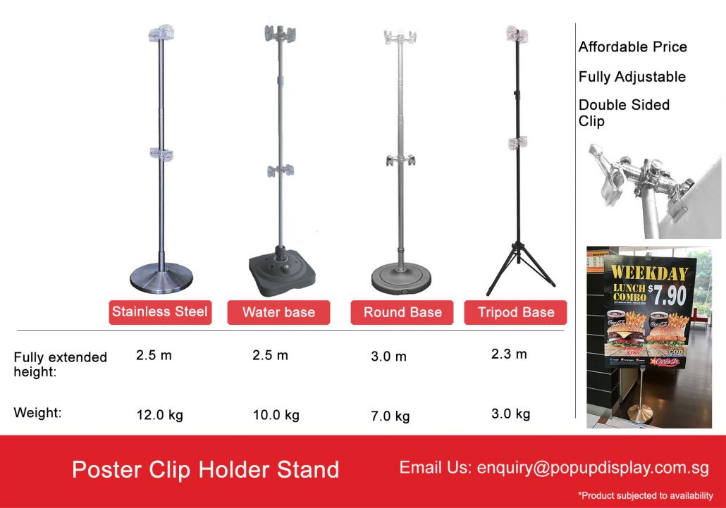 Poster Clip Stand